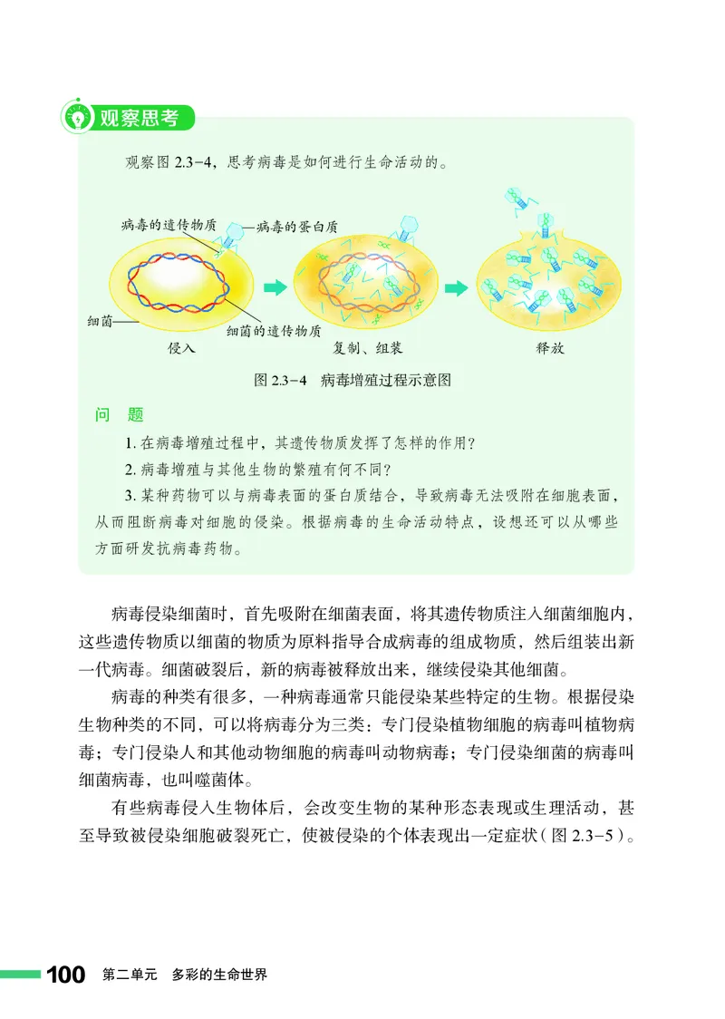 济南版7年级生物上册高清教材_4-教培资料-26年最新资料-同步更新_初中高中教资_03科三专项（进去保存报考的学科即可）_02科三专项（笔记真题思维导图教学设计版本二）