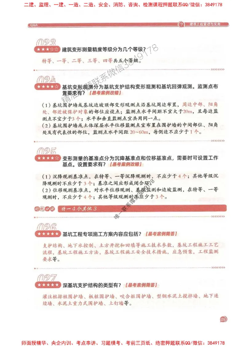 2025一建建筑-必背300问新教材_2026年一级建造师_2026年一建建筑_2025年一建建筑SVIP_01-精华文档✿电子教材✿历年真题_22-建筑《必背300问》SMR推荐