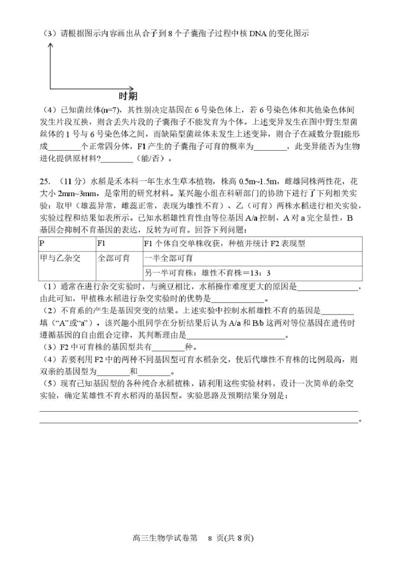 丹东市2026届高三总复习阶段测试生物_251106辽宁省丹东市2026届高三上学期总复习阶段测试（全科）_辽宁省丹东市2026届高三上学期总复习阶段测试生物