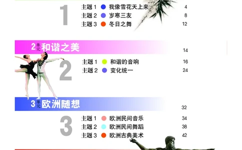 教科版9年级艺术上册高清教材_4-教培资料-26年最新资料-同步更新_初中高中教资_03科三专项（进去保存报考的学科即可）_02科三专项（笔记真题思维导图教学设计版本二）