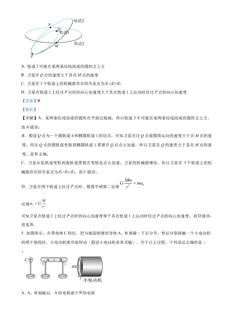 2026届江苏省南京市第二十九中学高三上学期模拟预测物理试题Word版含解析_2025年7月_250728江苏省南京市第二十九中学2026届高三上学期模拟预测试题