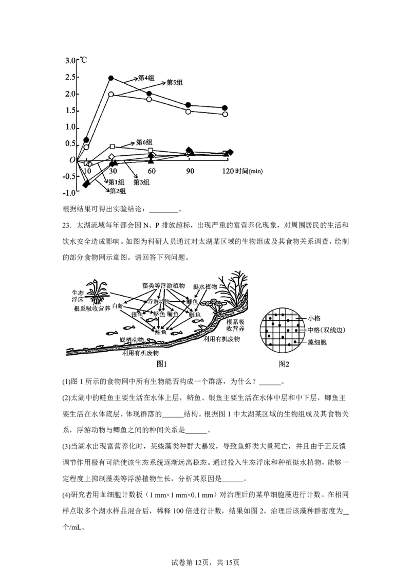 生物+答案江苏省南京市秦淮区南京市中华中学2025-2026学年高三上学期10月月考生物试题-A4答案卷尾_251104江苏省南京市中华中学2025-2026学年高三上学期10月月考（全科）