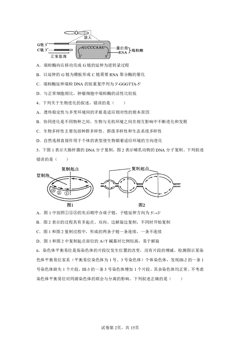 生物+答案江苏省南京市秦淮区南京市中华中学2025-2026学年高三上学期10月月考生物试题-A4答案卷尾_251104江苏省南京市中华中学2025-2026学年高三上学期10月月考（全科）