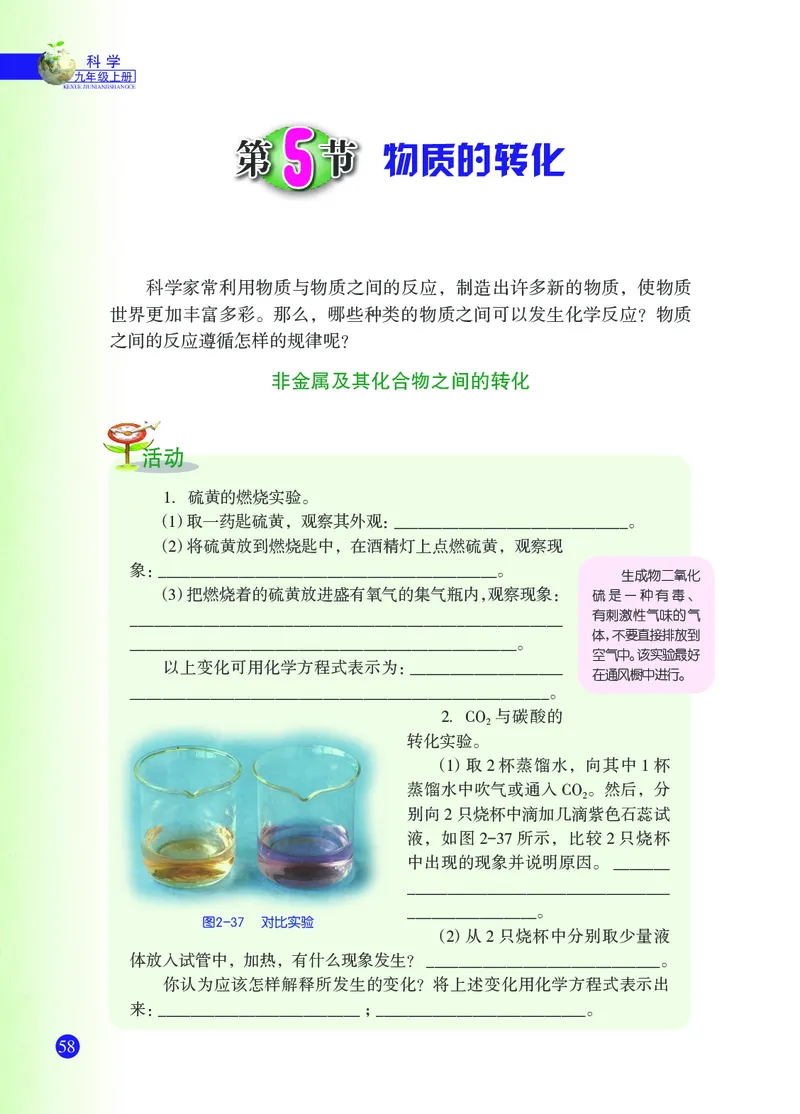 浙教版9年级科学上册高清教材_4-教培资料-26年最新资料-同步更新_初中高中教资_03科三专项（进去保存报考的学科即可）_02科三专项（笔记真题思维导图教学设计版本二）