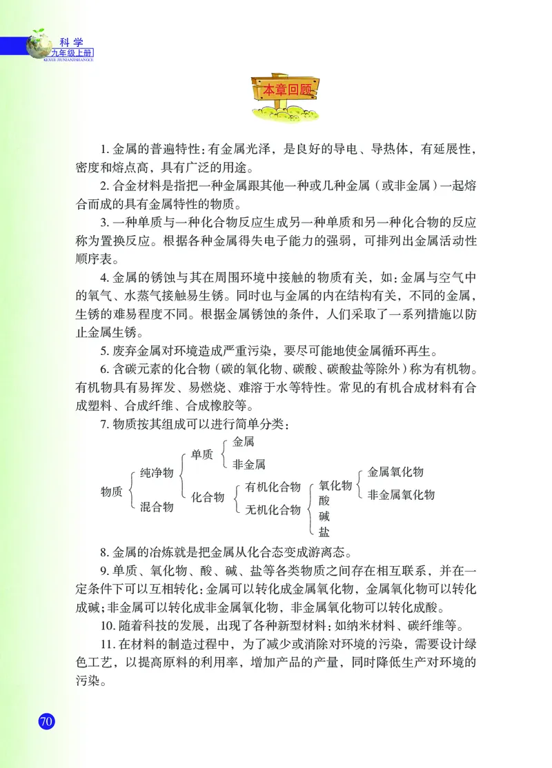 浙教版9年级科学上册高清教材_4-教培资料-26年最新资料-同步更新_初中高中教资_03科三专项（进去保存报考的学科即可）_02科三专项（笔记真题思维导图教学设计版本二）