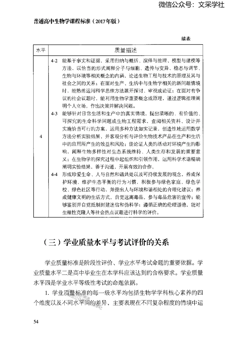 普通高中生物学课程标准(2017年版)(1)_4-教培资料-26年最新资料-同步更新_初中高中教资_03科三专项（进去保存报考的学科即可）_初中_初中生物-通关资料包_2025年FB学科-生物