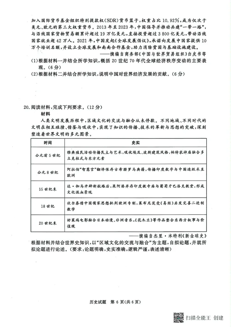 历史-河南省青桐鸣大联考2025年6月高二下学期月考_2025年6月_250619河南省青桐鸣大联考2026届高二6月联考（全科）_历史-河南省青桐鸣大联考2025年6月高二下学期月考