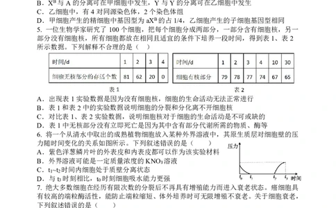 生物-吉林省2026届高三九校11月联合模拟考_251128吉林省2026届高三九校11月联合模拟考（全科）