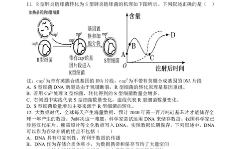 生物-吉林省2026届高三九校11月联合模拟考_251128吉林省2026届高三九校11月联合模拟考（全科）