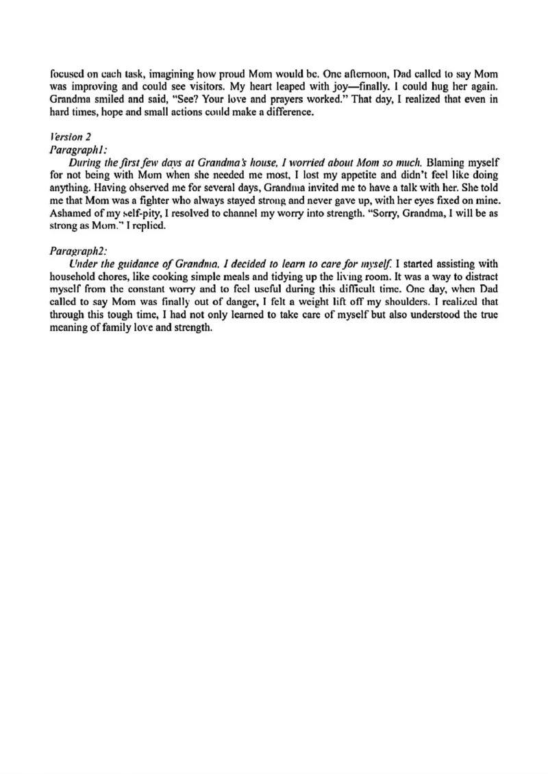四川省达州市普通高中2024&mdash;2025学年高二年级下学期期末教学质量监测英语试题英语参考答案_2025年7月_250721四川省达州市2025年普通高中二年级春季学期教学质量监测