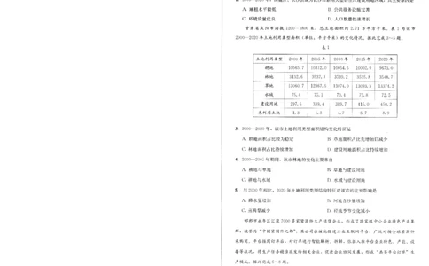 成都市2023级高中毕业班第一次诊断性检测地理_2025年12月_251224四川省成都市2023级(2026届)高中毕业班高三年级第一次诊断性检测（全科）