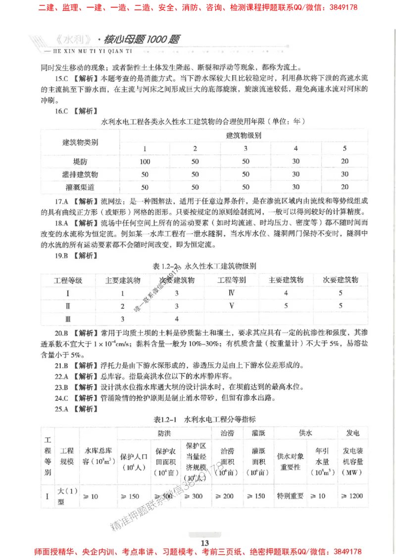 2025一建水利-核心母题1000题（新版）推荐_2026年一级建造师_2026年一建水利_2025年一建水利SVIP_01-精华文档✿电子教材✿历年真题_39-水利《核心母题1000题-新版》SMR推荐