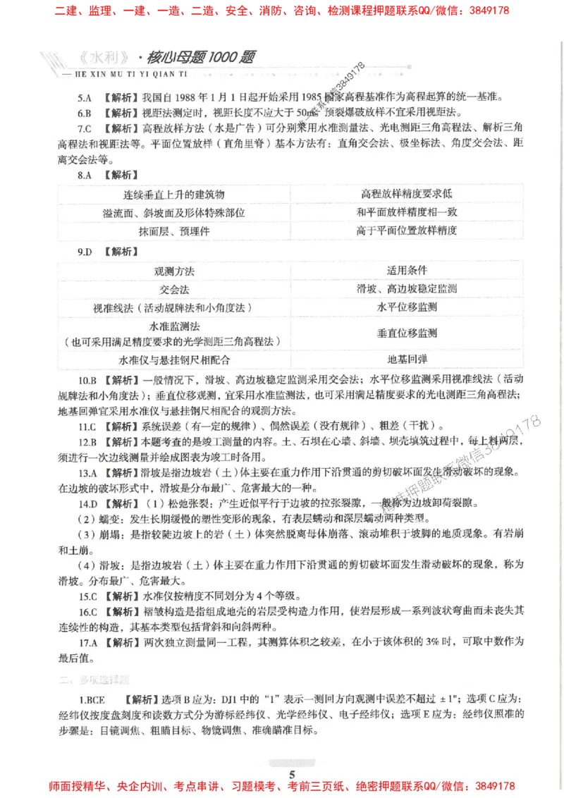 2025一建水利-核心母题1000题（新版）推荐_2026年一级建造师_2026年一建水利_2025年一建水利SVIP_01-精华文档✿电子教材✿历年真题_39-水利《核心母题1000题-新版》SMR推荐