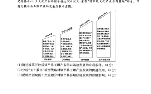 河南省2026届高三年级TOP二十名校调研考试二（26-X-308C）地理_2025年12月_251224河南省2026届高三年级TOP二十名校调研考试二（26-X-308C）（全科）