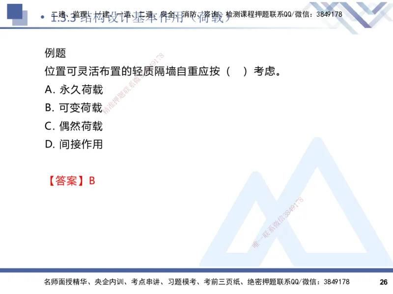 2025一建建筑实务（冲刺）_2026年一级建造师_2026年一建建筑_2025年一建建筑SVIP_04-冲刺串讲✿考点强化✿小灶集训_65-建筑《考点冲刺串讲》杨占国HX