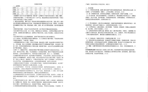 湖北省华中师大一附中2025年高考学科核心素养卷地理答案_2025年6月_2506042025届湖北省武汉市华中师范大学第一附属中学高三下学期核心素养卷（全科）
