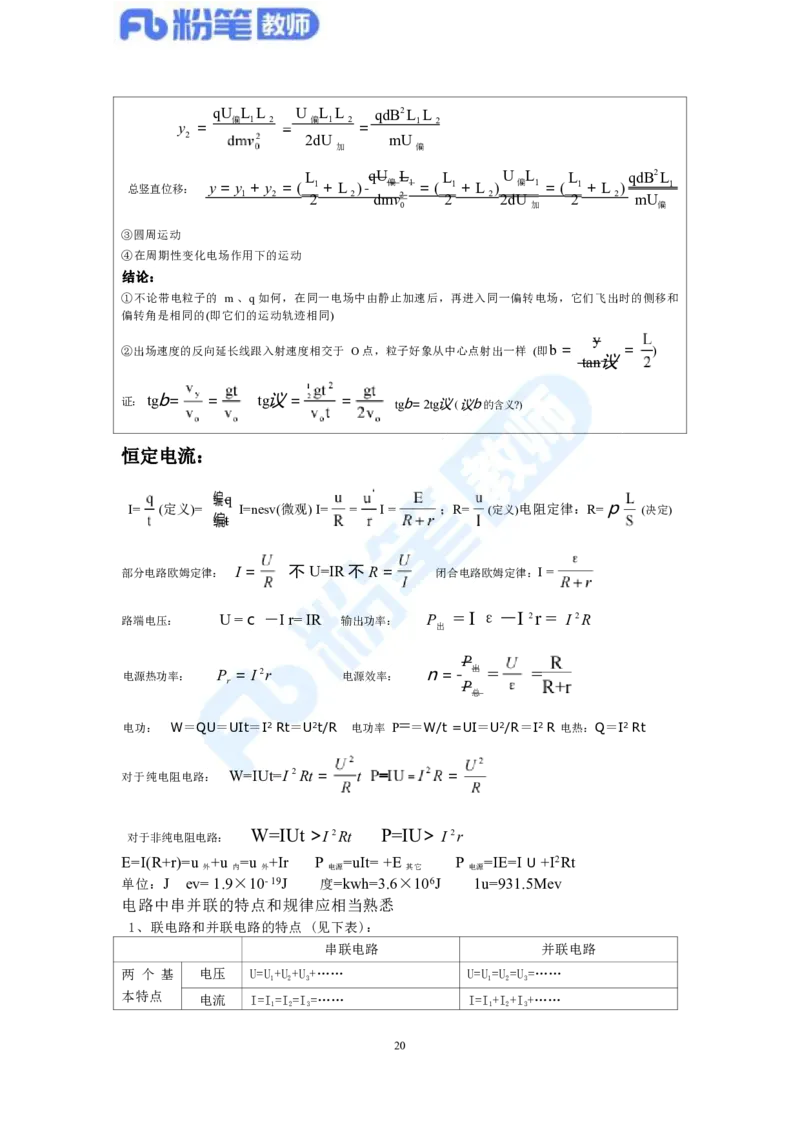 教资物理专业知识汇总_4-教培资料-26年最新资料-同步更新_科一科二电子资料合集中小幼（笔记真题知识点汇总等）文件多，按需保存_各机构笔记合集（中小幼）推荐