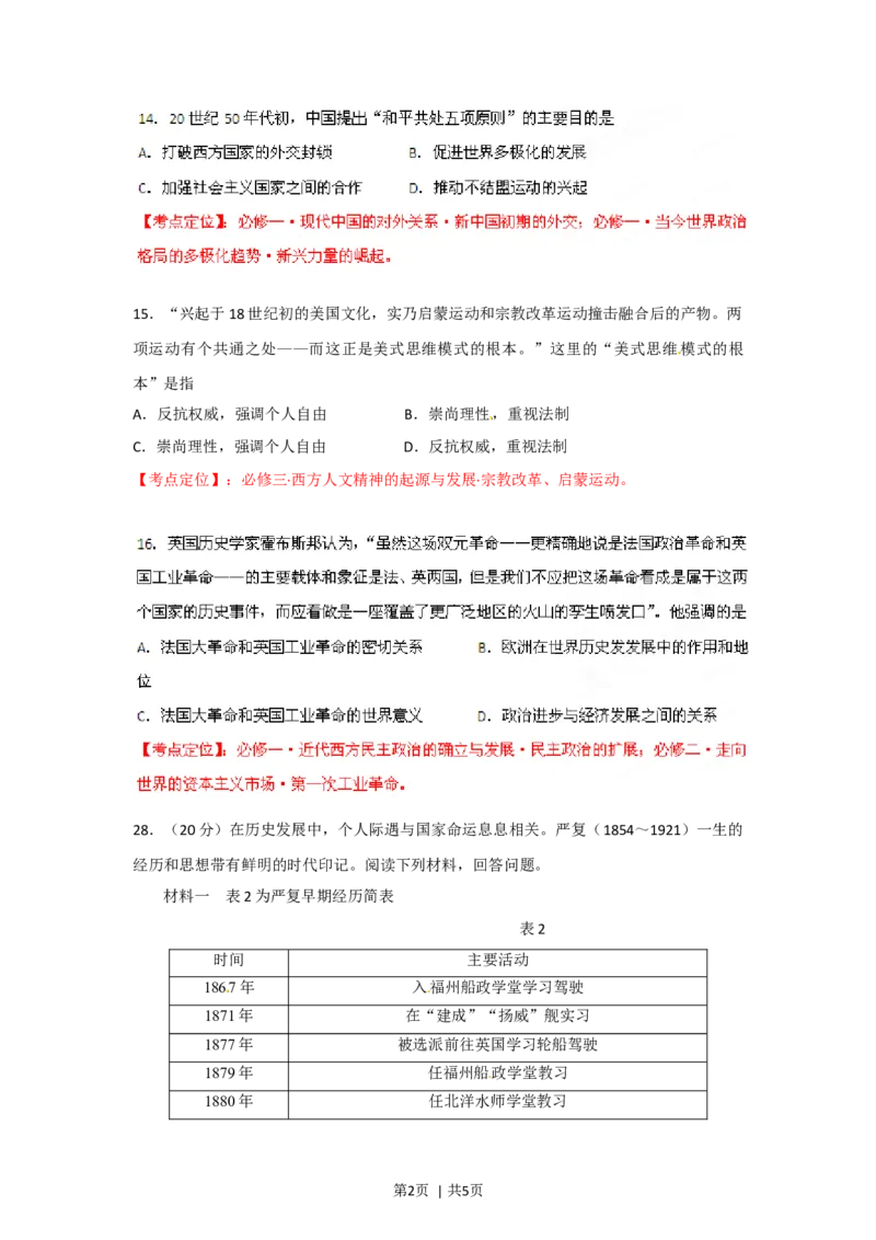 2012年高考历史试卷（山东）（空白卷）_1.高考2025全国各省真题+答案_01.2008-2024全国高考真题（按省份分类）_15.山东_2008-2024&middot;（山东）历史高考真题