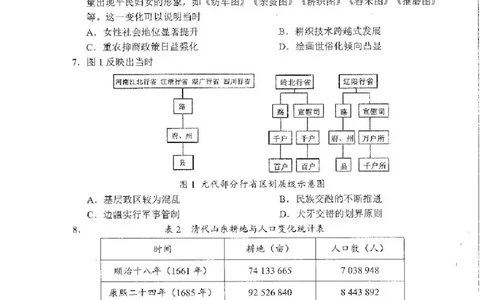 四川省成都市蓉城名校联盟2026接高三上学期第一次联合诊断性考试历史试卷（含答案）_251124四川省成都市蓉城名校联盟2026届高三上学期第一次联合诊断性考试（全科）