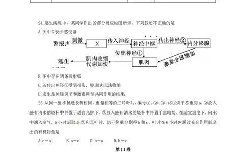福建省2017年中考生物真题试题（含答案）_中考真题_8.生物中考真题2015-2024年_2017年全国中考生物124份