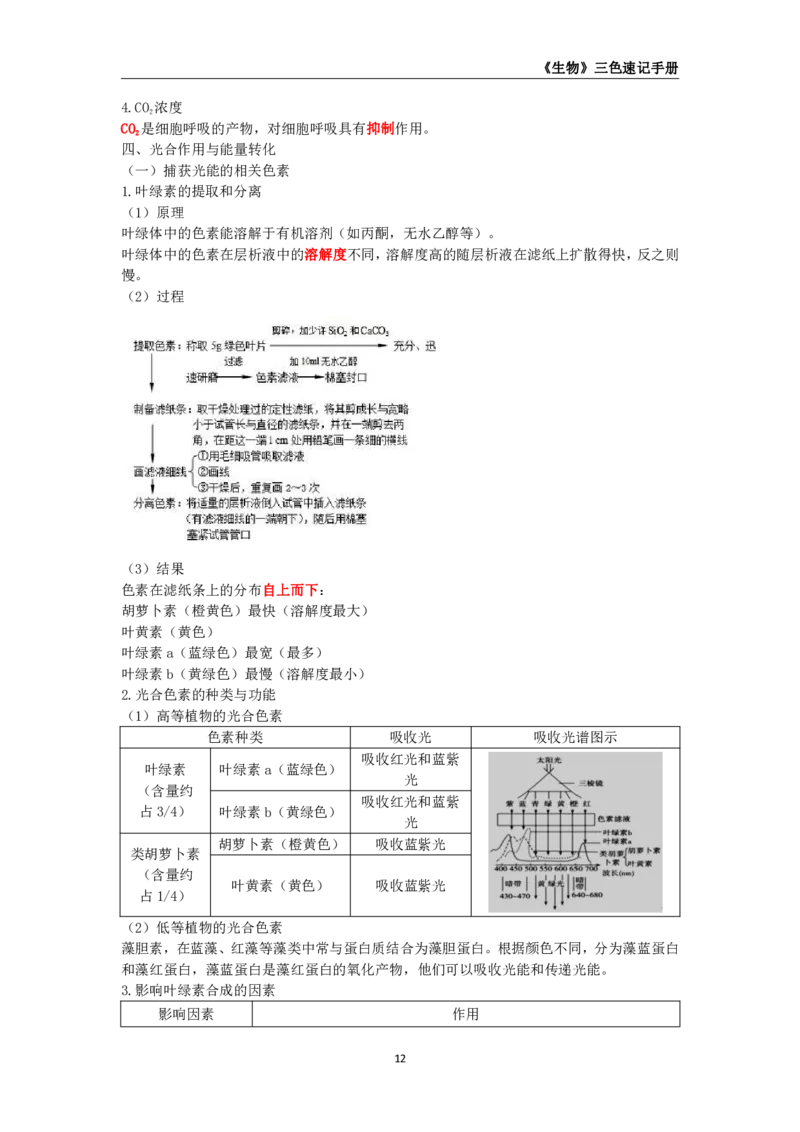 教师资格《（初中）生物》三色速记手册_4-教培资料-26年最新资料-同步更新_初中高中教资_03科三专项（进去保存报考的学科即可）_03科三初高中三色笔记（无水印版）_初中