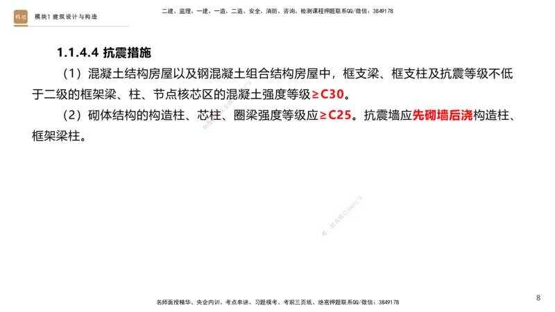 2025一建建筑天成密训课件1_2026年一级建造师_2026年一建建筑_2025年一建建筑SVIP_04-冲刺串讲✿考点强化✿小灶集训_94-建筑《考前天成密训》许军HX_讲义
