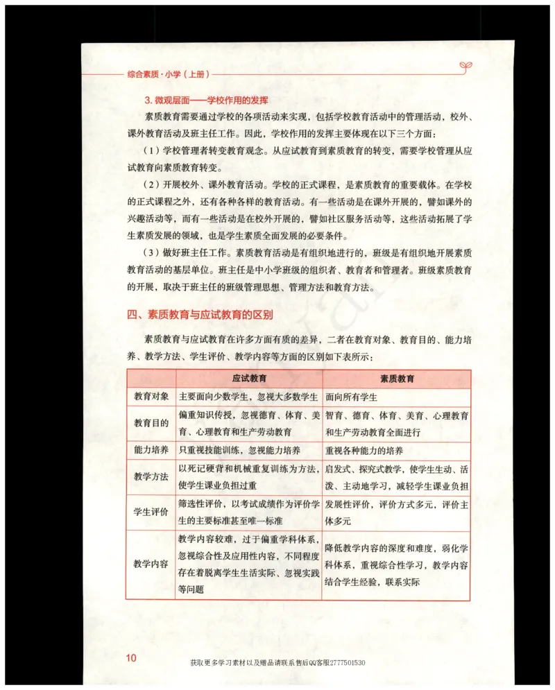小学综合素质上册_4-教培资料-26年最新资料-同步更新_小学教资_012025下FB小学系统班_小学FB教材_小学综合素质上册