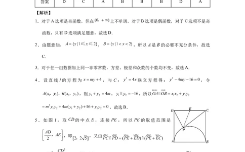 保山市普通高中2023~2024学年上学期期末质量监测高三数学-答案_2024届云南省保山市高三上学期1月期末_云南省保山市2024届高三上学期1月期末数学