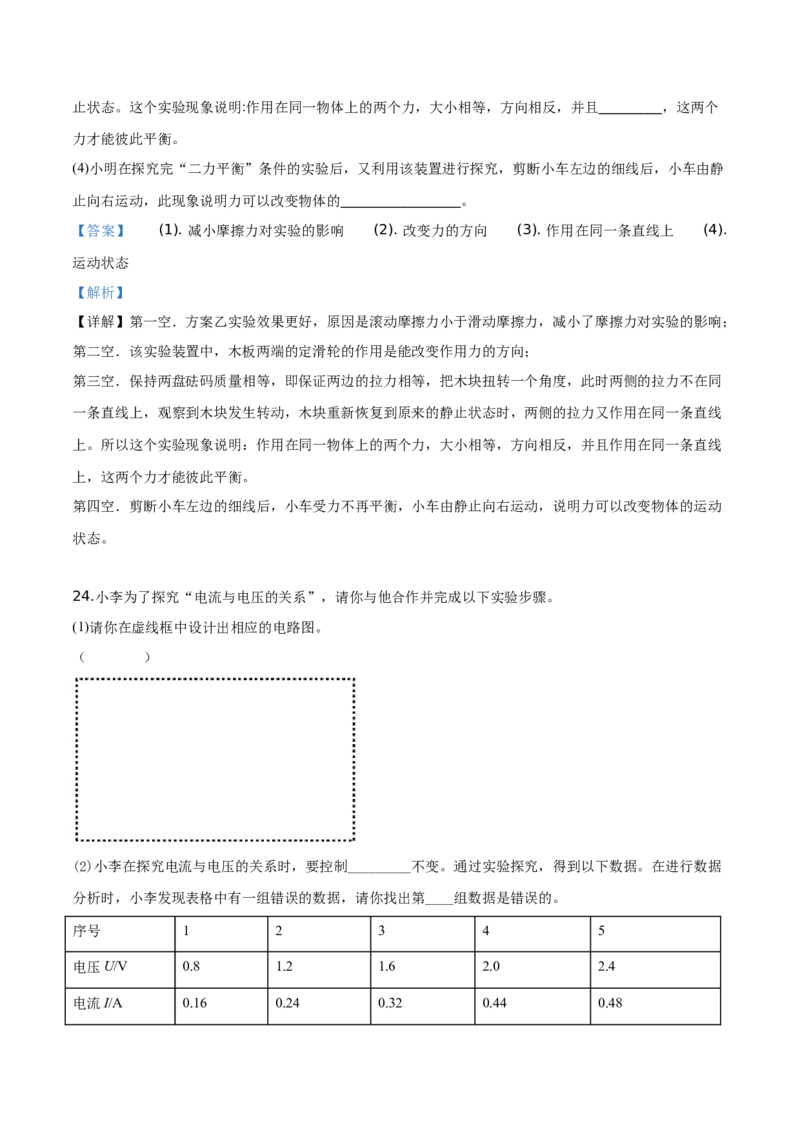 精品解析：2019年贵州省铜仁市中考物理试题（解析版）_中考真题_4.物理中考真题2015-2024年_2019年中考物理真题175份_2019年中考真题精品解析物理（贵州铜仁市）精编word版