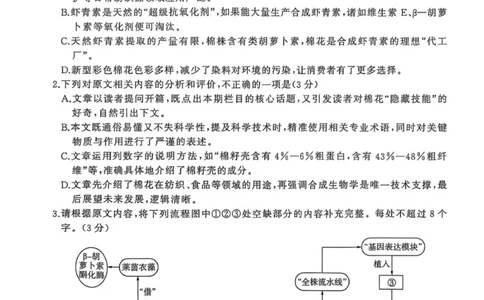 2026届高三年级11月阶段检测语文试题_2511112026届百师联盟高三上学期11月联考_2026届百师联盟高三上学期11月联考语文试题+答案