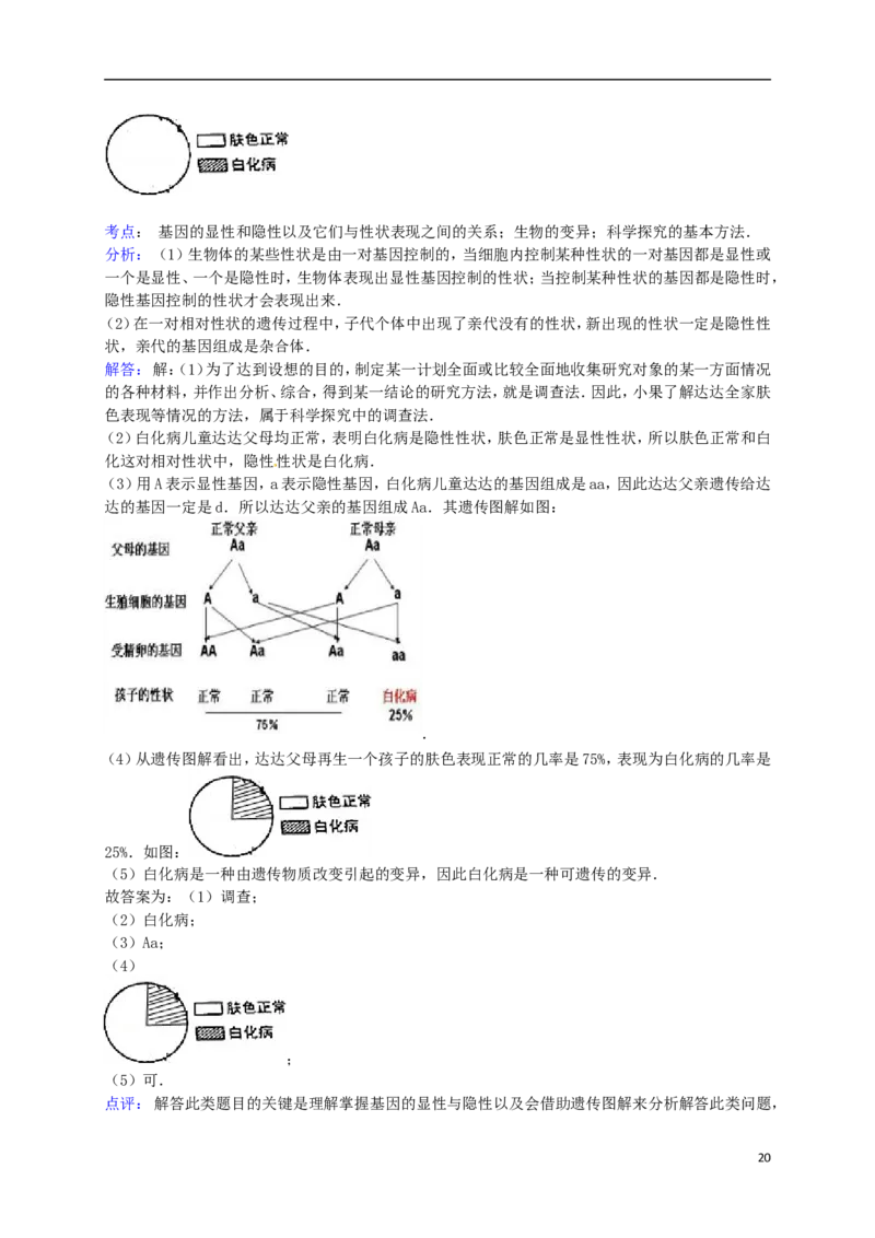 湖南省长沙市2015年中考生物真题试题（含解析）_中考真题_8.生物中考真题2015-2024年_2015年全国中考生物74份