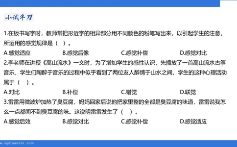 小学科二单选与简答急救（2）_4-教培资料-26年最新资料-同步更新_小学教资_小学冲刺急救包_5.L姨冲刺70分[急救班]_小学冲刺抢分课（25下急救班）_科二_配套讲义(1)