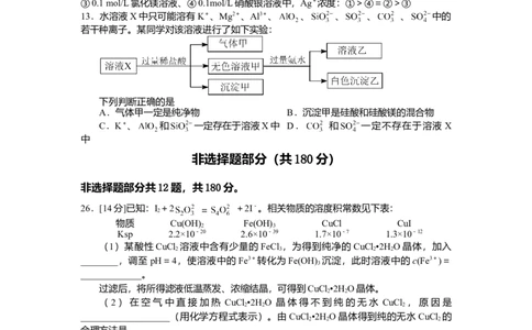 2012年高考化学试卷（浙江）（空白卷）_1.高考2025全国各省真题+答案_01.2008-2024全国高考真题（按省份分类）_22.浙江_2008-2024&middot;（浙江）化学高考真题