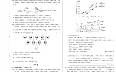 新时代高中教育联合体2025-2026学年高三上学期11月期中联考生物_251106黑龙江省新时代高中教育联合体2025-2026学年高三上学期11月期中联考（全科）