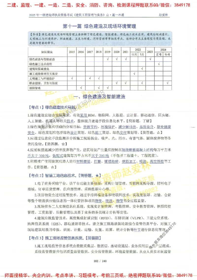 2025一建建筑-赵爱林-点.题一本通_2026年一级建造师_2026年一建建筑_2025年一建建筑SVIP_01-精华文档✿电子教材✿历年真题_29-建筑《点题一本通》赵爱林推荐