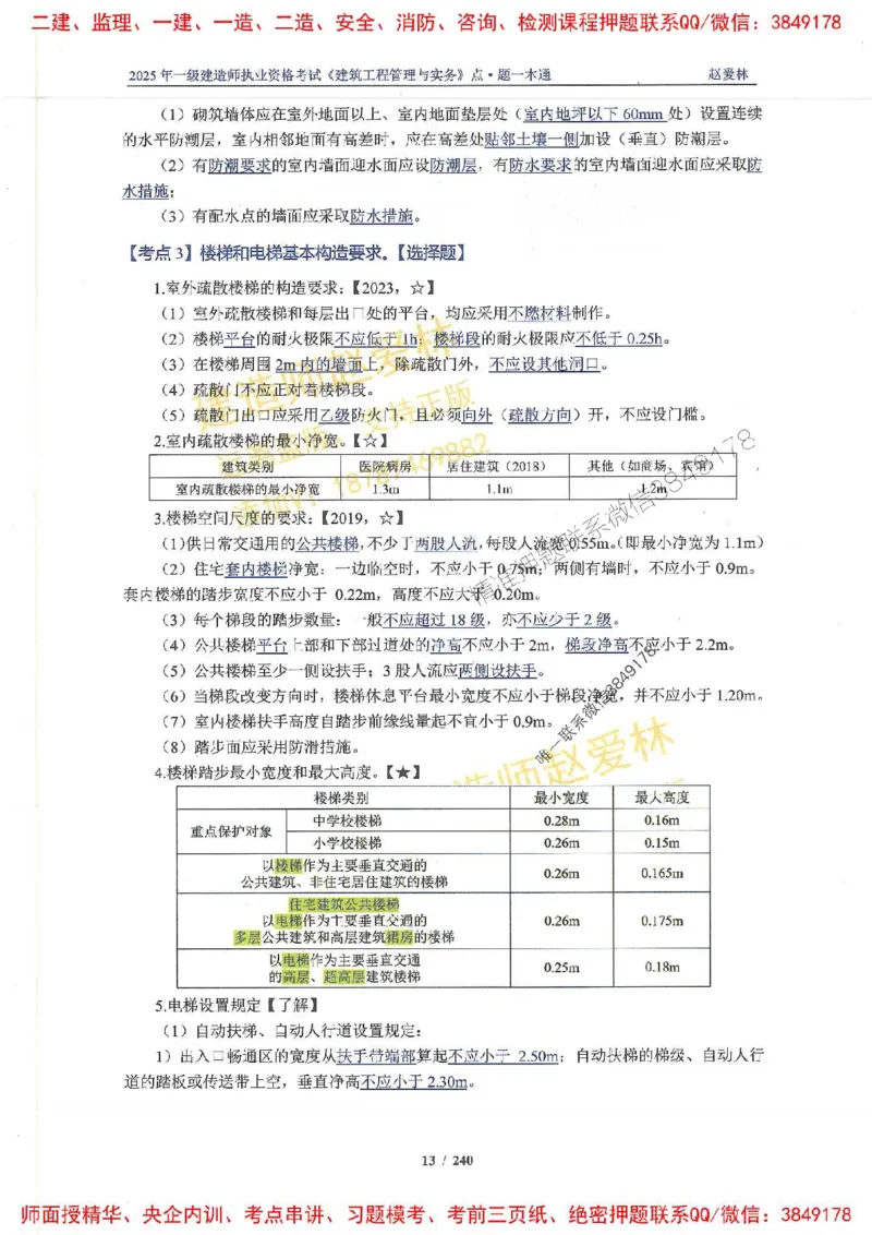2025一建建筑-赵爱林-点.题一本通_2026年一级建造师_2026年一建建筑_2025年一建建筑SVIP_01-精华文档✿电子教材✿历年真题_29-建筑《点题一本通》赵爱林推荐
