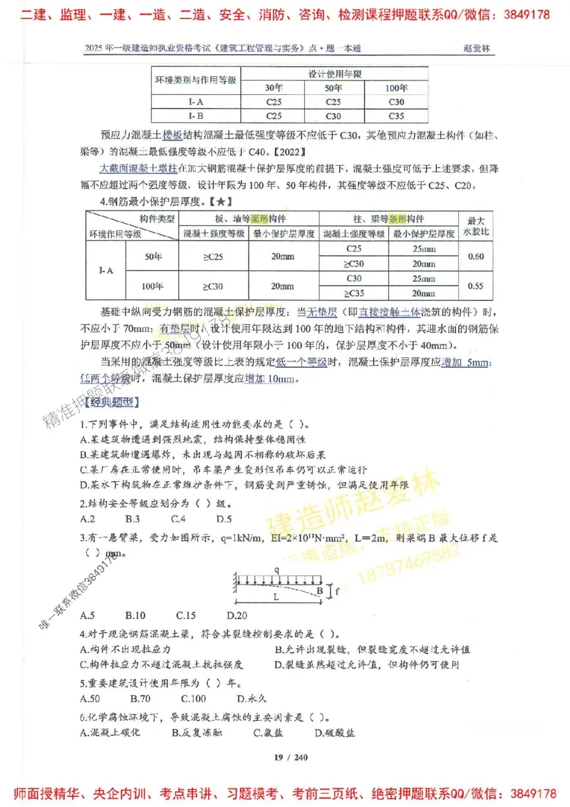 2025一建建筑-赵爱林-点.题一本通_2026年一级建造师_2026年一建建筑_2025年一建建筑SVIP_01-精华文档✿电子教材✿历年真题_29-建筑《点题一本通》赵爱林推荐