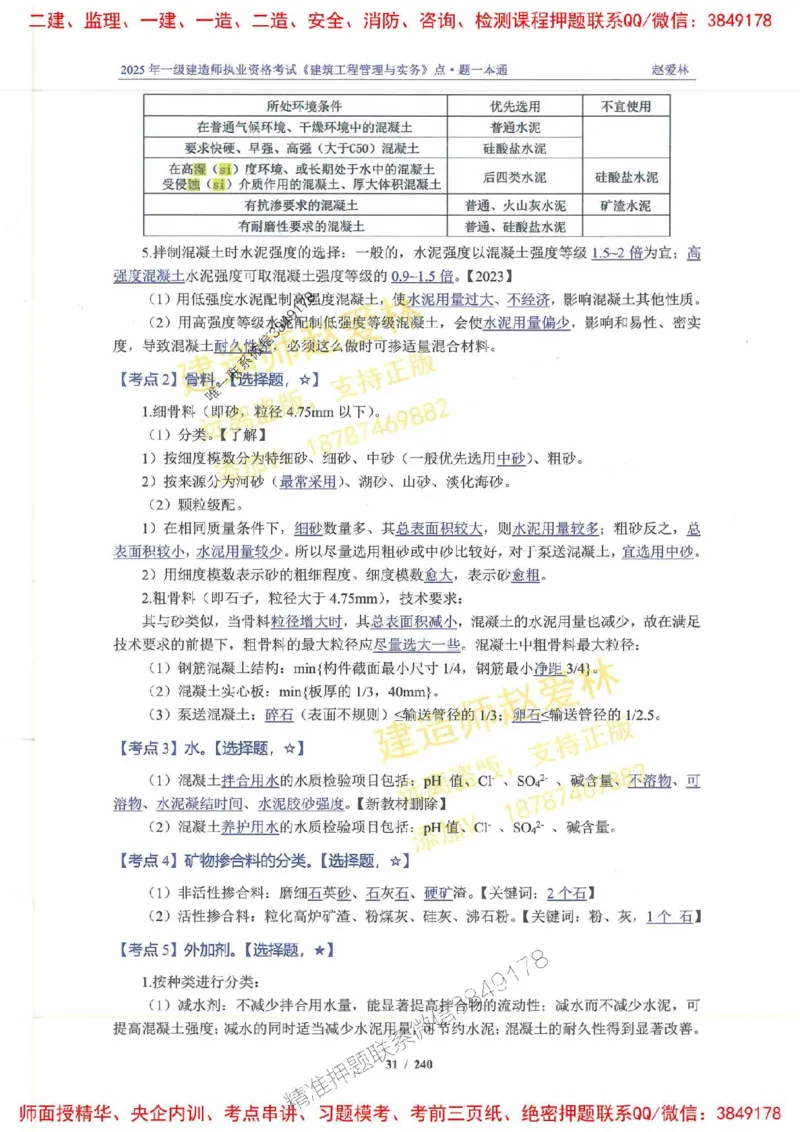 2025一建建筑-赵爱林-点.题一本通_2026年一级建造师_2026年一建建筑_2025年一建建筑SVIP_01-精华文档✿电子教材✿历年真题_29-建筑《点题一本通》赵爱林推荐