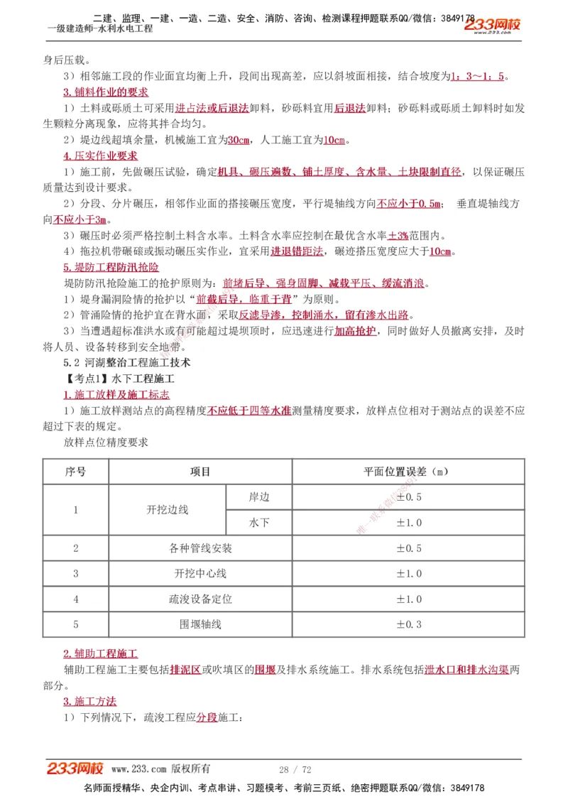 1-13_2026年一级建造师_2026年一建水利_2025年一建水利SVIP_04-冲刺串讲✿考点强化✿小灶集训_04-水利《高频考点班》刘二林233推荐
