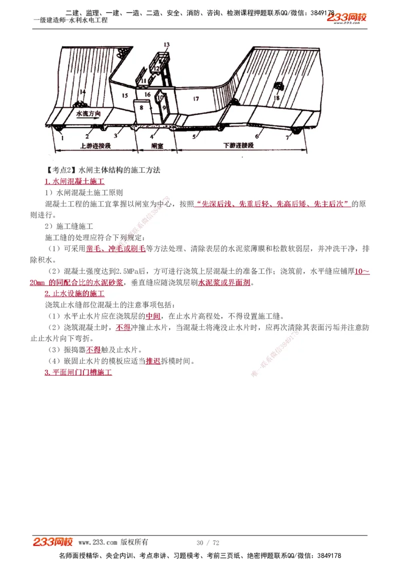 1-13_2026年一级建造师_2026年一建水利_2025年一建水利SVIP_04-冲刺串讲✿考点强化✿小灶集训_04-水利《高频考点班》刘二林233推荐