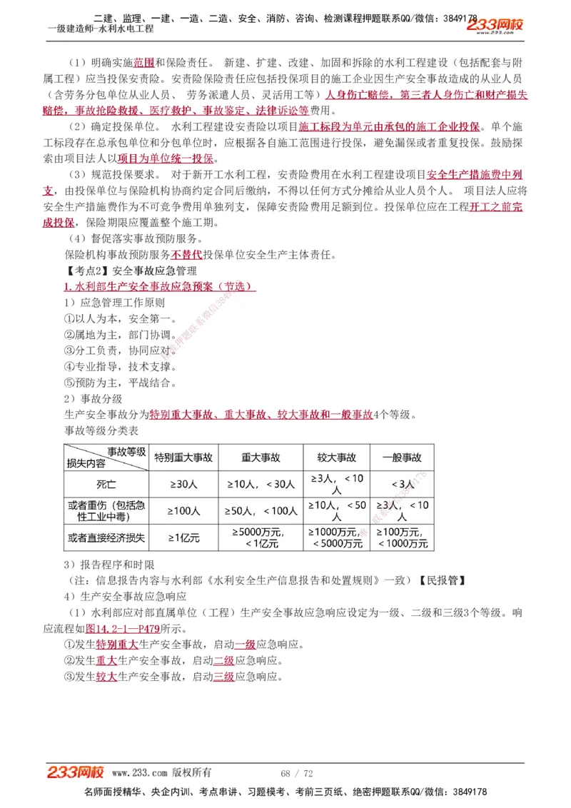1-13_2026年一级建造师_2026年一建水利_2025年一建水利SVIP_04-冲刺串讲✿考点强化✿小灶集训_04-水利《高频考点班》刘二林233推荐