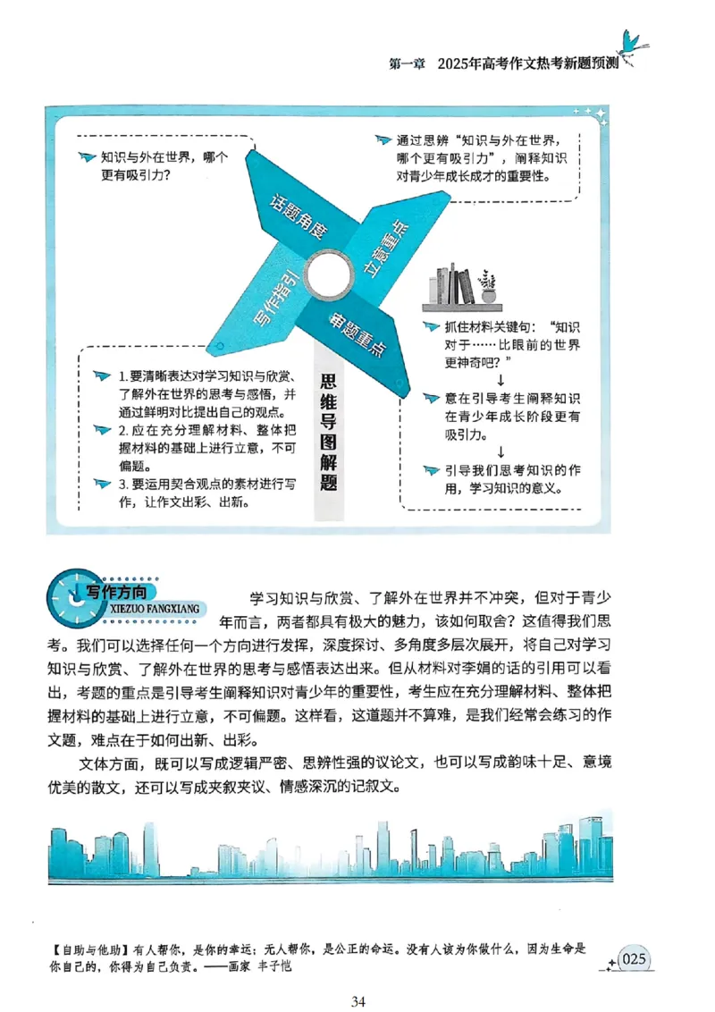 《意林》2025高考作文冲刺热点考点素材②_2025年6月