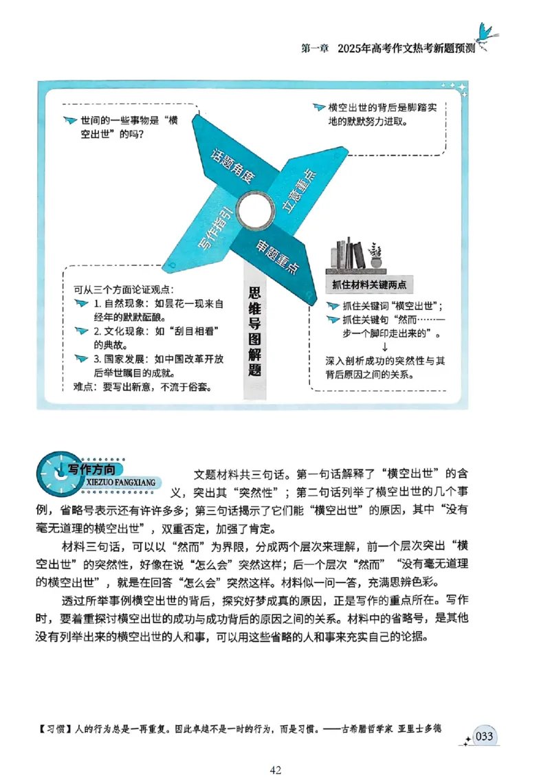 《意林》2025高考作文冲刺热点考点素材②_2025年6月
