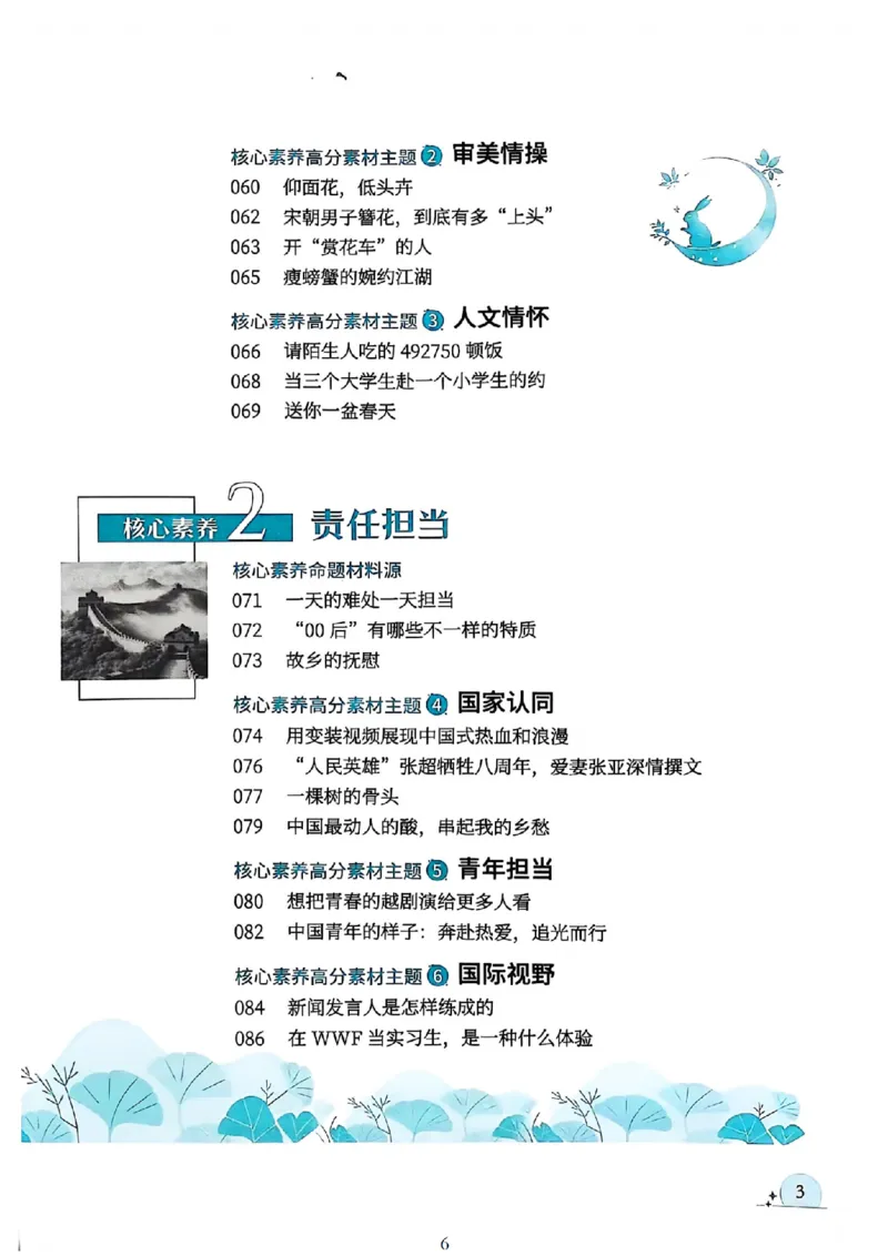 《意林》2025高考作文冲刺热点考点素材②_2025年6月