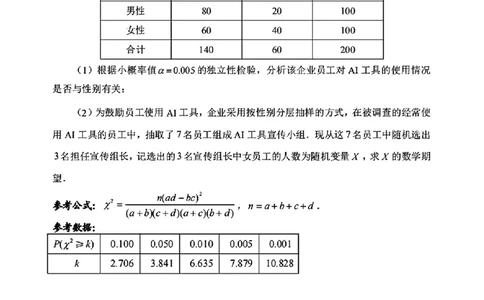山东省威海市2024-2025学年高二下学期期末考试数学试题+答案_2025年7月_250723山东省威海市2024-2025学年高二下学期期末考试（全科）