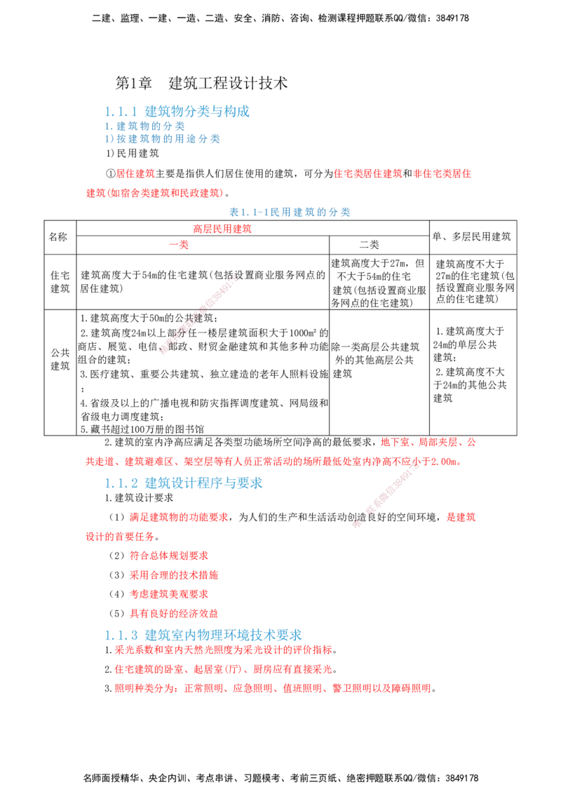 2025一建建筑-考前名师预测_2026年一级建造师_2026年一建建筑_2025年一建建筑SVIP_04-冲刺串讲✿考点强化✿小灶集训_87-建筑《名师考前预测》龙炎飞HX_讲义