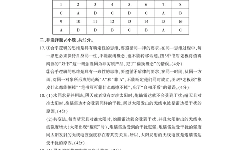 洛阳2024-2025学年6月高二质量检测-政治答案_2025年6月_250614河南洛阳市2024-2025学年6月高二质量检测（全科）(1)