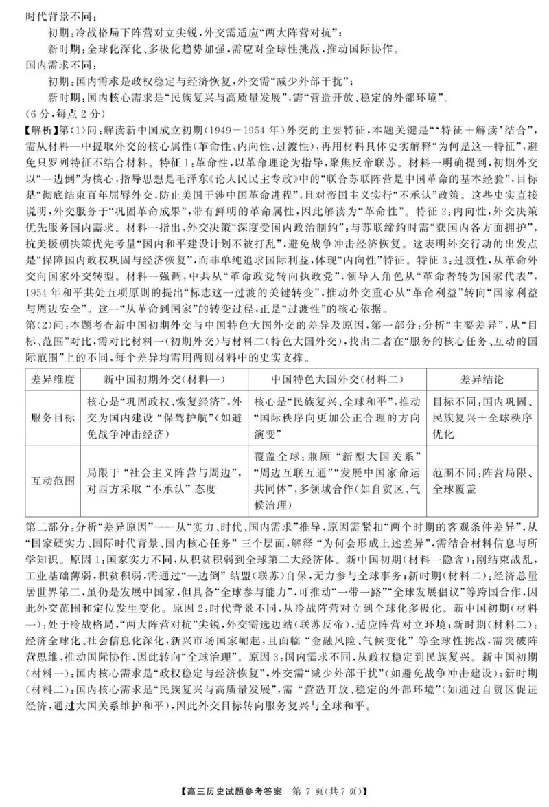 天壹名校联盟长望浏宁四县市2026届高三11月期中质量检测历史答案_251122湖南天壹名校联盟长望浏宁四县市2026届高三11月期中质量检测（全科）