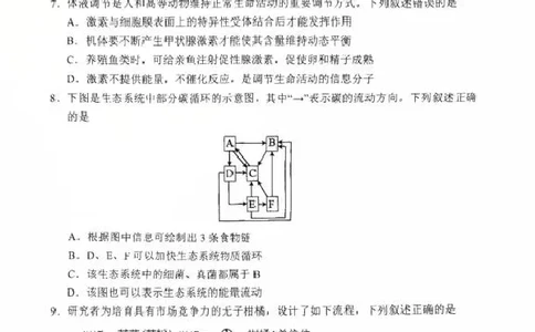 内蒙古赤峰市2024-2025学年高二下学期期末联考生物试卷（图片版，有答案）_2025年7月_250720内蒙古赤峰市2024-2025学年高二下学期期末联考