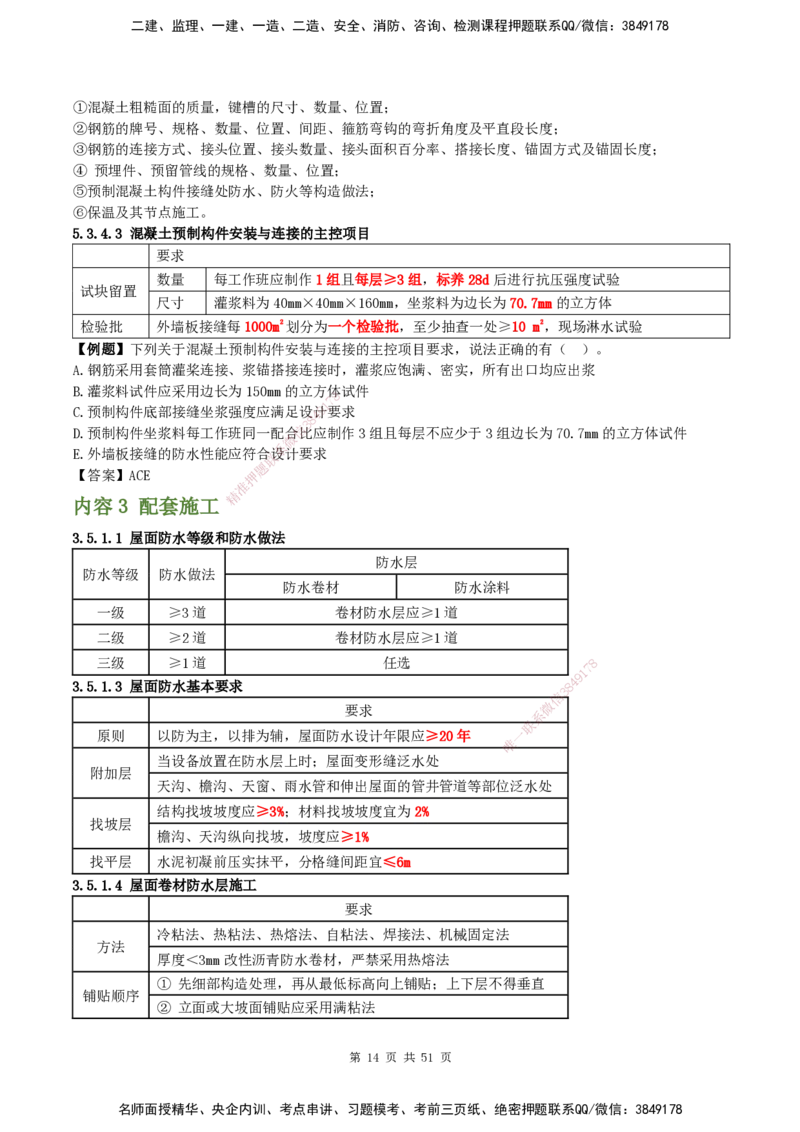 2025一建建筑天成密训讲义+配题_2026年一级建造师_2026年一建建筑_2025年一建建筑SVIP_04-冲刺串讲✿考点强化✿小灶集训_94-建筑《考前天成密训》许军HX_讲义